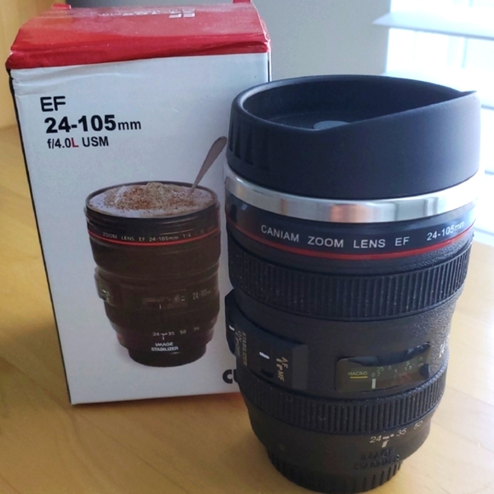Caniam Camera Lens Mug